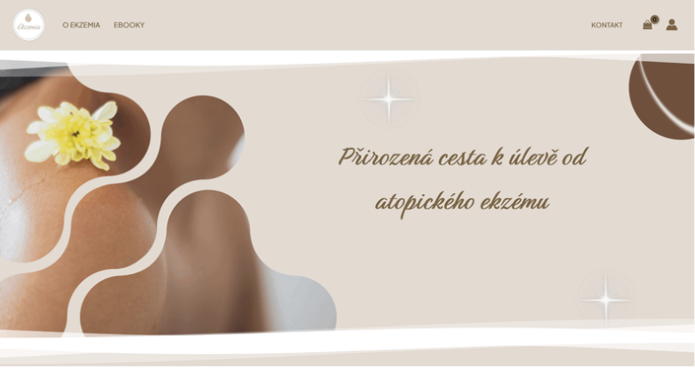 Ukázka webu Ekzemia